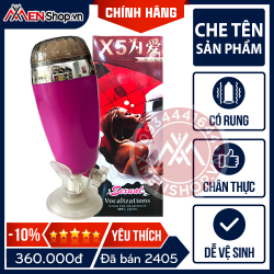 Đồ Chơi Âm Đạo Đóng X5 Có Rung