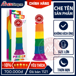 Dương Vật Giả Lovetoy 7 Màu Mềm Không Rung