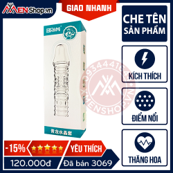 Bao Cao Su Đôn Dên AiChao Thường Đầu Trơn Có Gai, Bi, Gân Mềm
