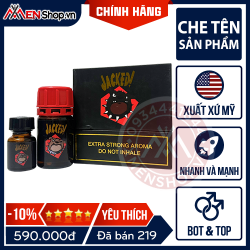 Combo Chai Hít Popper Cao Cấp Jacked 50ml - Bản Lĩnh Lên Tiếng