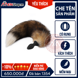 Đồ Chơi Đuôi Cáo Dài Có Rung