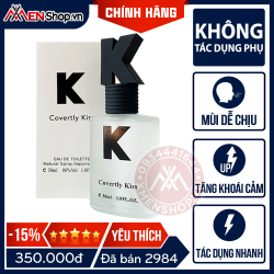 Nước Hoa Kích Thích Nữ Covertly Kiss White 30ml
