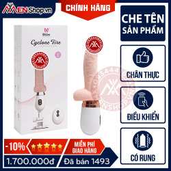 Dương Vật Giả Cyclone Fire Có Đế - Điều Khiển Từ Xa