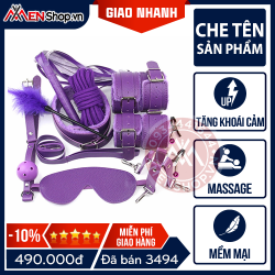 Bộ Dụng Cụ Bạo Dâm ( BDSM ) 10 Món