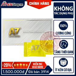 1 Hộp Kẹo Sâm A7 12 viên - Tăng Cường Bản Lĩnh