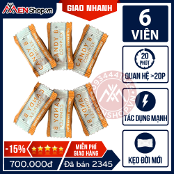 Combo 6 Viên Kẹo Sâm Candy B Mỹ - Bản Lĩnh Thật Sự