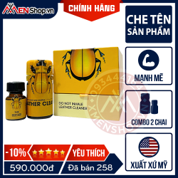 Combo Chai Hít Popper Cao Cấp The Beatles - Sức Mạnh Bọ Cánh Cứng - 50ml