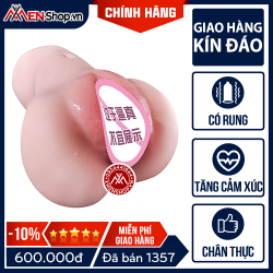Đồ Chơi Khối Âm Đạo Rung Rên Cầm Tay
