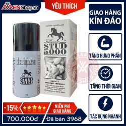 Chai Xịt Kéo Dài Thời Gian Cao Cấp Stud 5000 - 20g