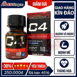 Chai Hít Nước Hoa C4 Đỏ - 10ml